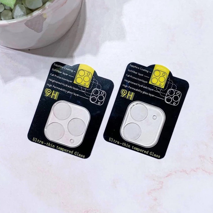 Kính cường lực bảo vệ Camera iPhone 11/11Pro/11 Pro max/12/ 12 Pro/ 12 Pro Max/ 12 mini/ 13/ 13 Pro /13 Pro Max/ 13 mini