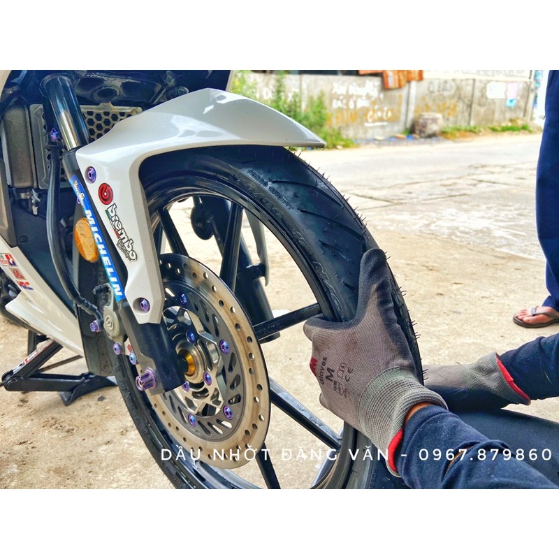 Cặp Vỏ Lốp Pirelli 70/90-17 và 80/90-17 Không Ruột DIABLO ROSSO SPROT chính hãng