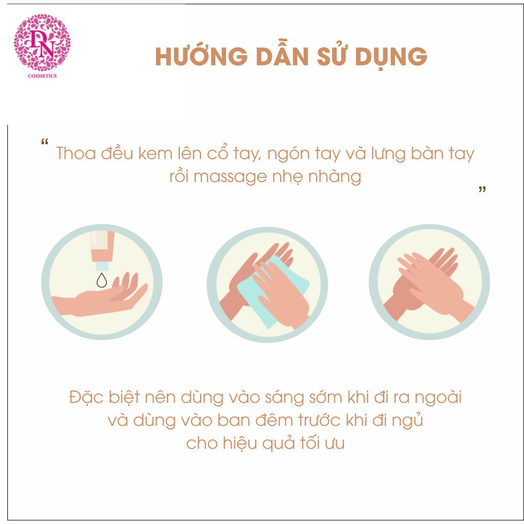 Kem dưỡng da tay mềm mịn 3W Clinic 100ml