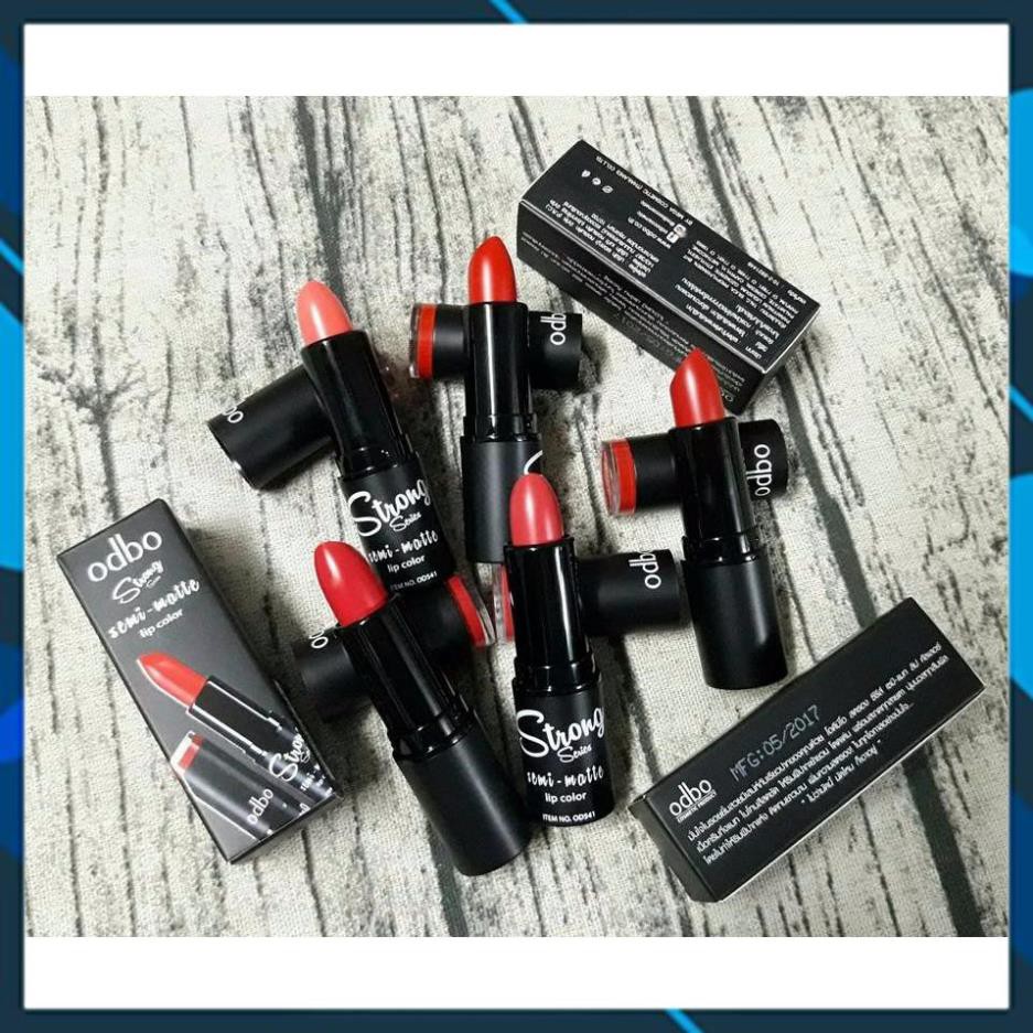 FREESHIP- Son Odbo Semi Matte Lip Color Strong Series (OD541)