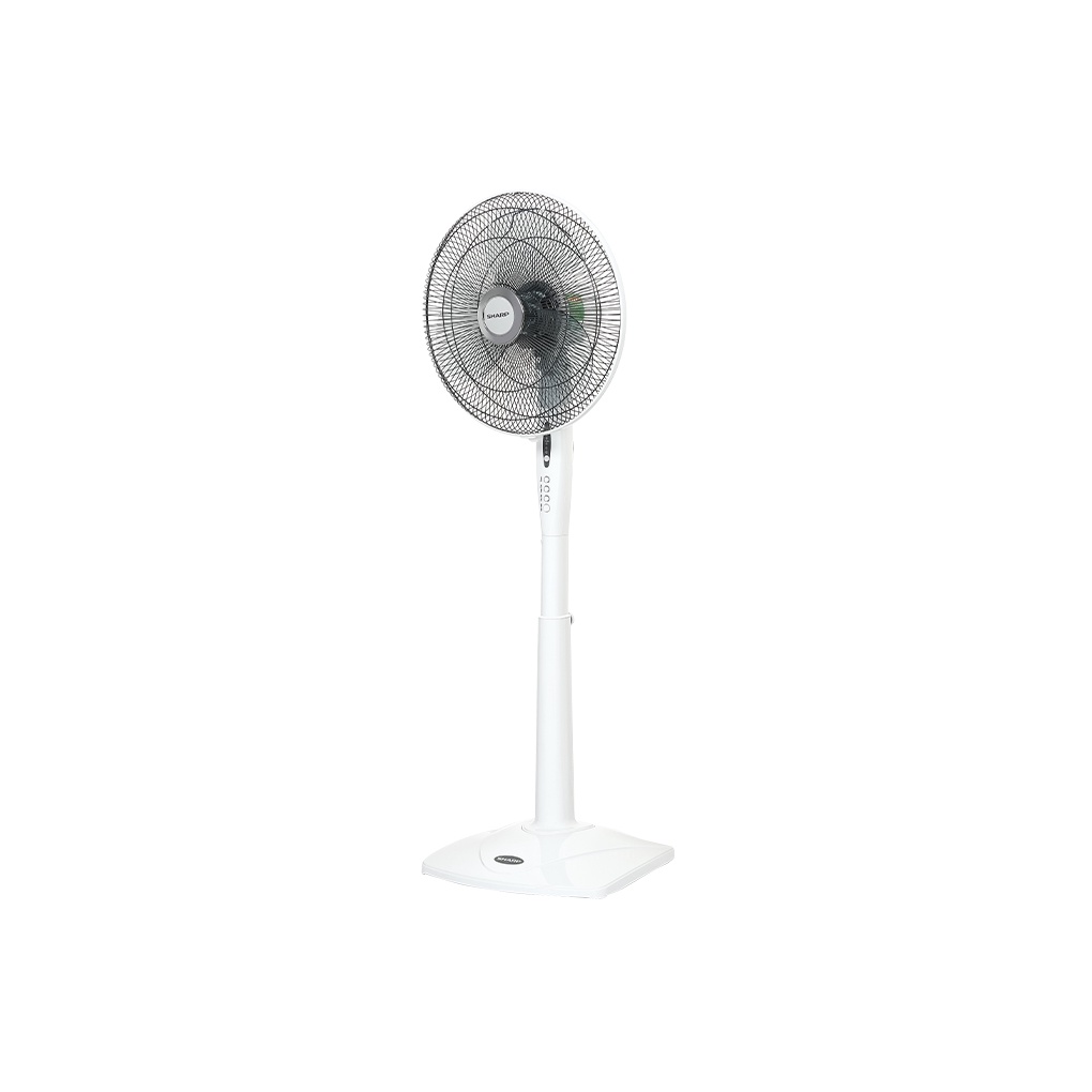 Quạt Đứng Sharp PJ-S40RV-WH - Có Remote - Made In Malaysia