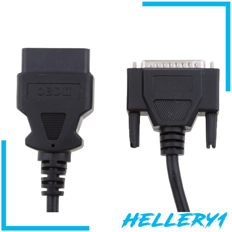 Cáp Chuyển Đổi OBD II 2 16Pin Sang DB25 25Pin Chuyên Dụng Cho Xe Hơi