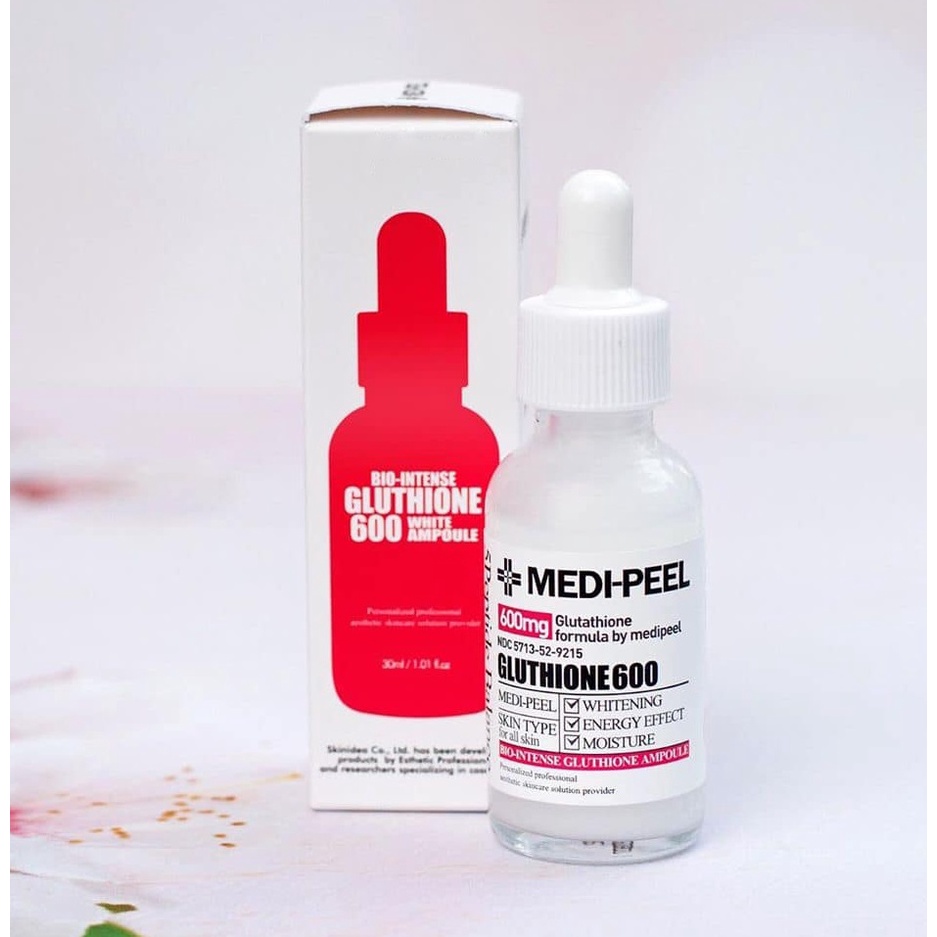 Tinh Chất Dưỡng Trắng MEDI-PEEL Gluthione 600 White Ampoule Serum MediPeel 30ml