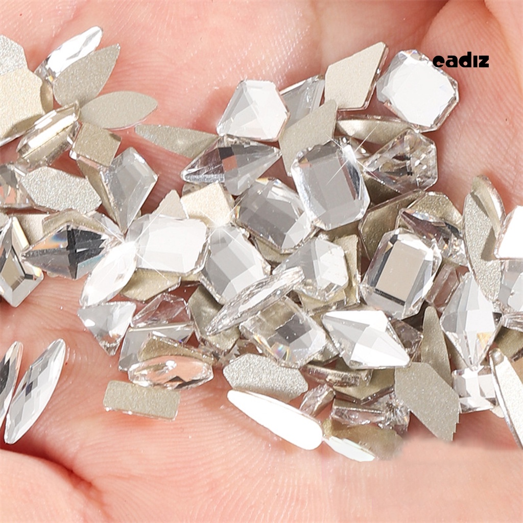 Bộ 100 Hạt Đá Đính Trang Trí Móng Tay Hình Phantom Siêu Nhẹ DIY Dành Cho Nữ