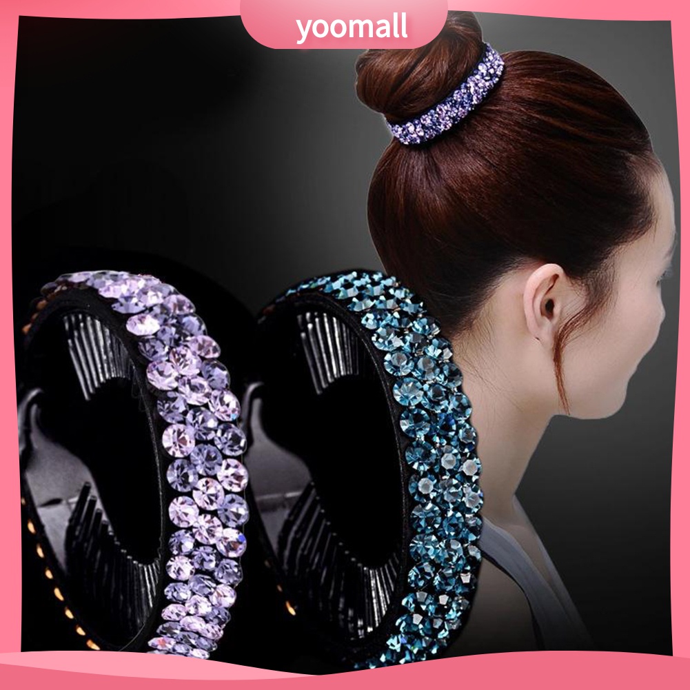 Kẹp tóc đính đá thời trang nữ tính sành điệu
