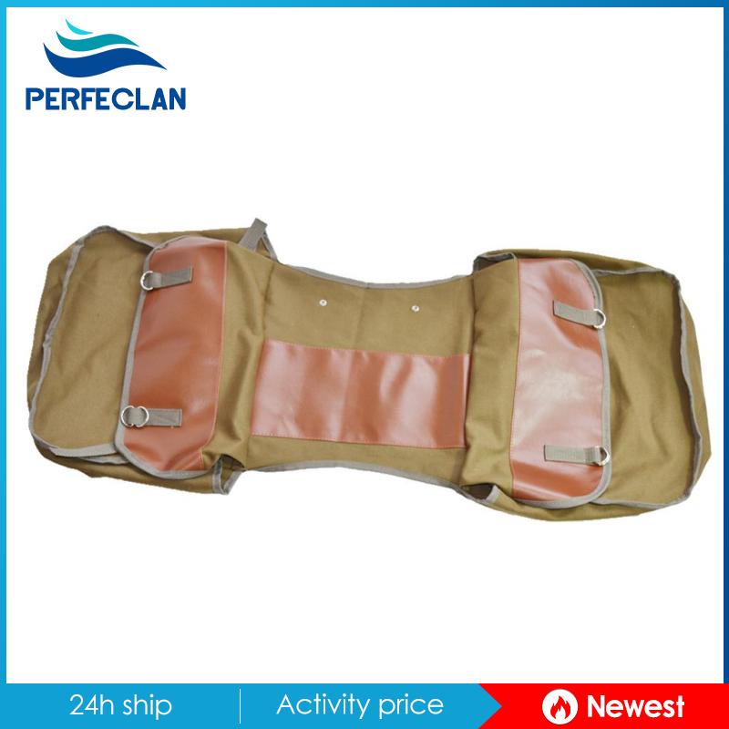 [Perfeclan] Túi Đựng Đồ Đôi Gắn Yên Sau Xe Đạp Màu Đen