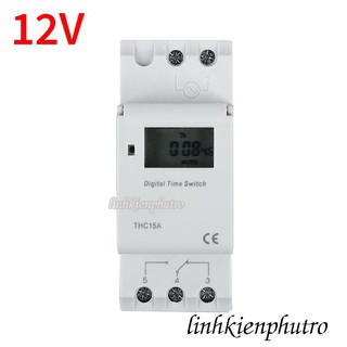 Bộ Hẹn Giờ Điện Tử THC15A - 12V
