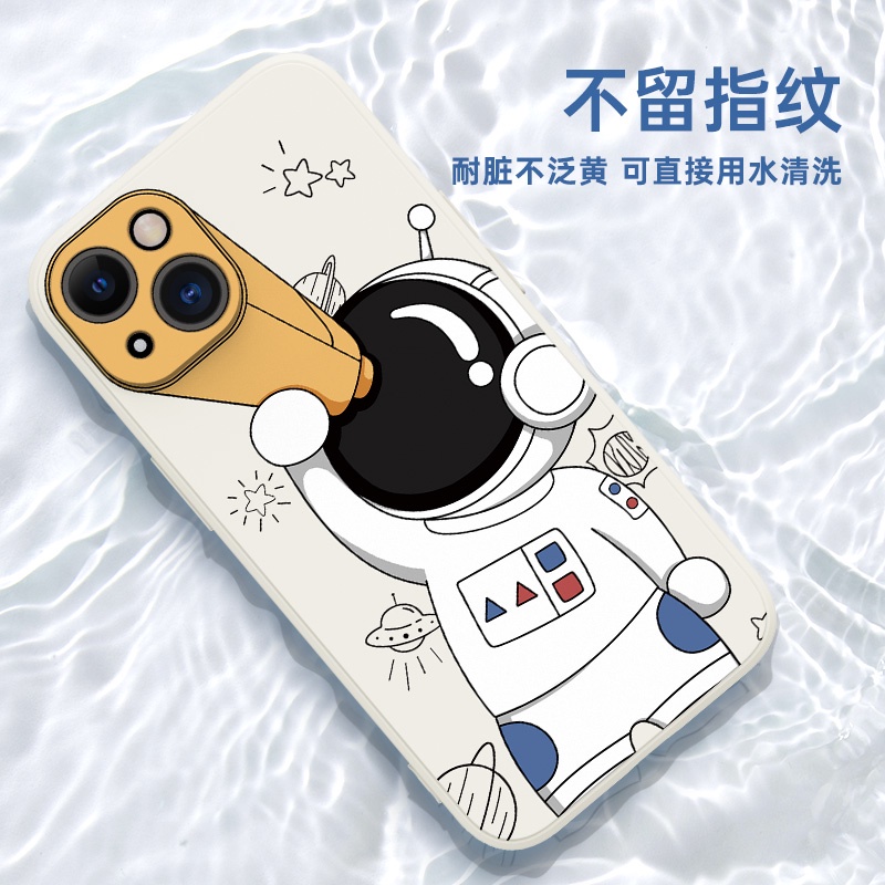 Ốp Điện Thoại TPU Mềm Chống Sốc Hình Phi Hành Gia Cho iPhone 13 13 ProMax12 12 Pro Max 11 11Pro Max 7 8 7plus 8plus x xs xr xsmax vỏ mềm chống rơi