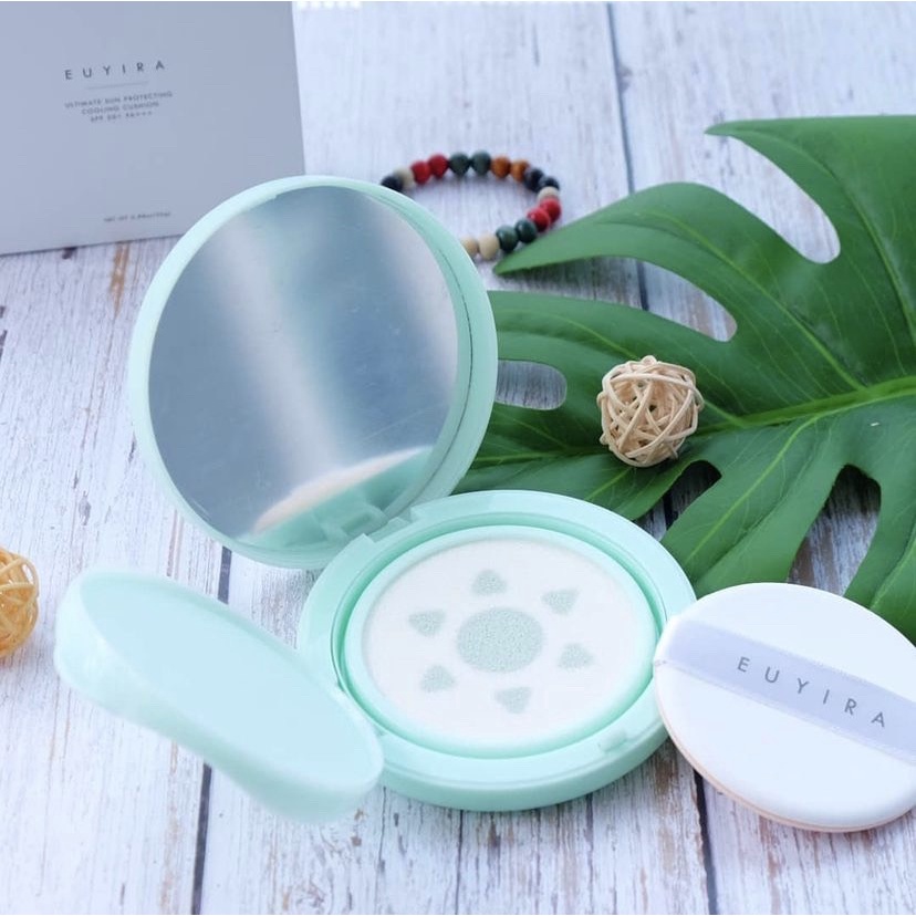 Cushion chống nắng mát lạnh Euriya Uptimate Sun Protecting Cooling SPF50+ PA+++ - Hàn Quốc