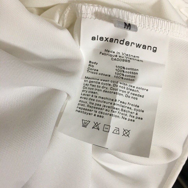 Áo 2 dây thiết kế basic kết hợp dây xích thời trang Alexander Wang