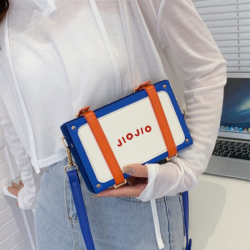 Túi Đeo Vai Dáng Vuông In Họa Tiết Hoạt Hình Kiểu retro Thời Trang Cho Nữ