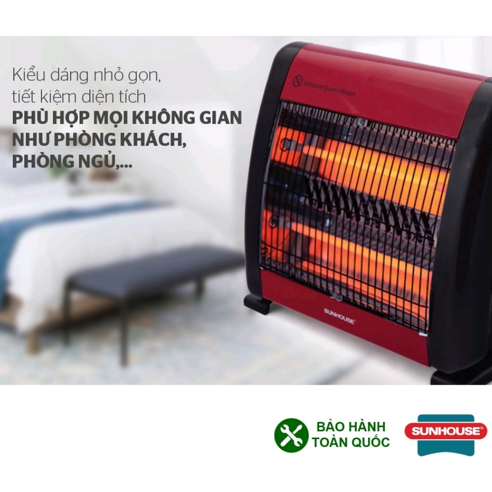 [BẢO HÀNH 12 THÁNG] Máy sưởi sunhouse SHD7013, tốc độ làm ấm nhanh, tỏa nhiệt đều.