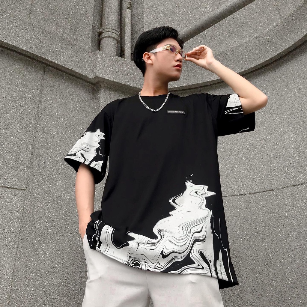 Áo Thun Local Brand Street Fox Tee Liquid