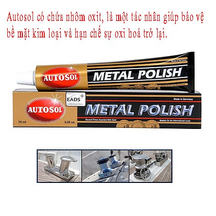 Kem đánh bóng kim loại Autosol Metal Polish