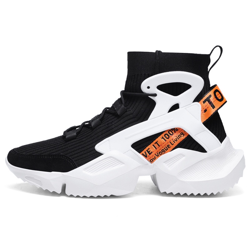 Giày Thể Thao Cổ Cao Phong Cách Hip Hop Thời Trang Xuân Hè Cho Nam Size 39-46