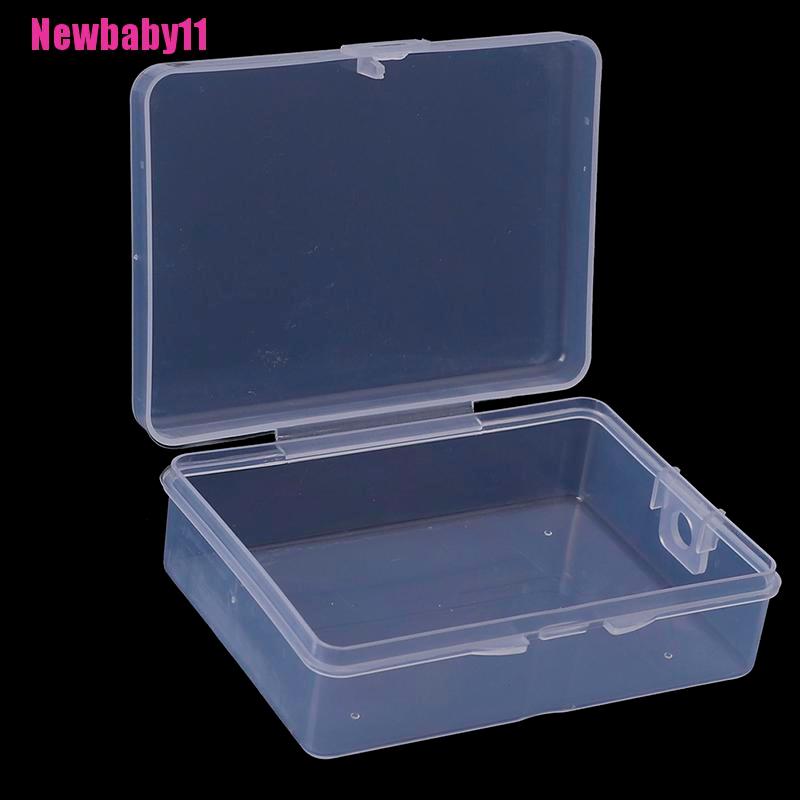 Hộp Nhựa Trong Suốt Hình Vuông Kích Thước 11 * 9cm * 6.5cm * 3cm
