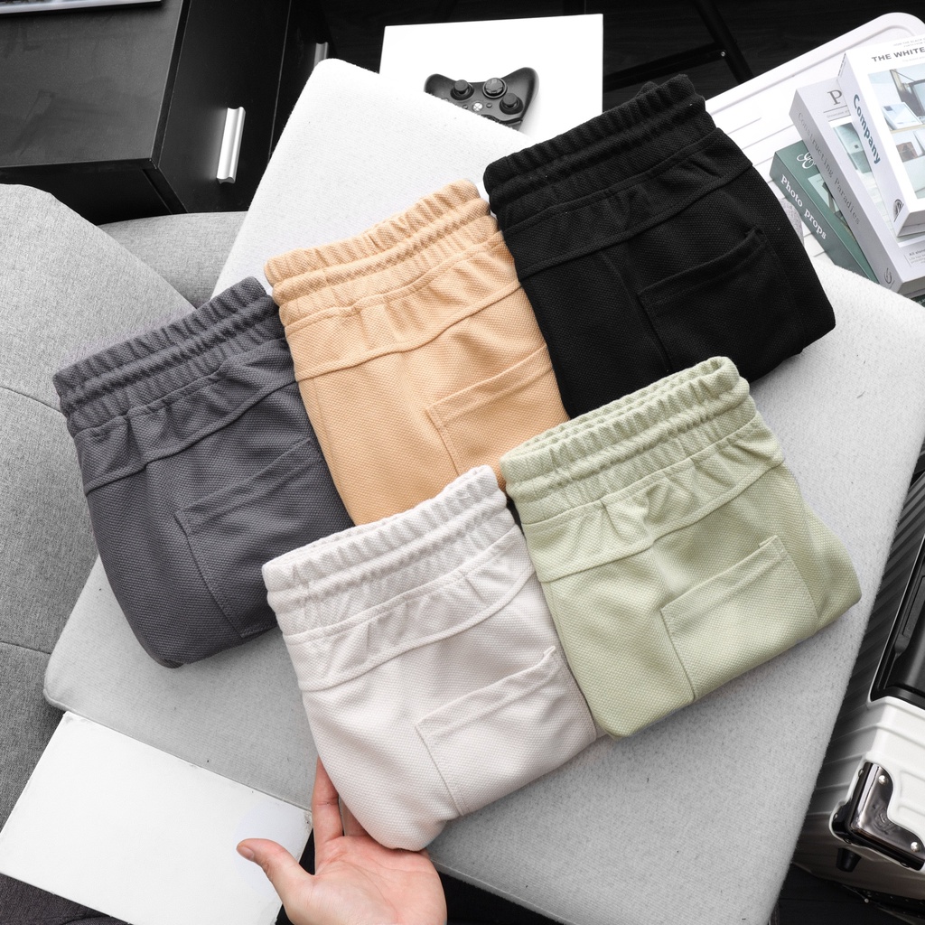 Quần Short Nam lưng thun túi hộp , form quần unisex , bigsize 100kg  - 3bros quan ao xuat khau