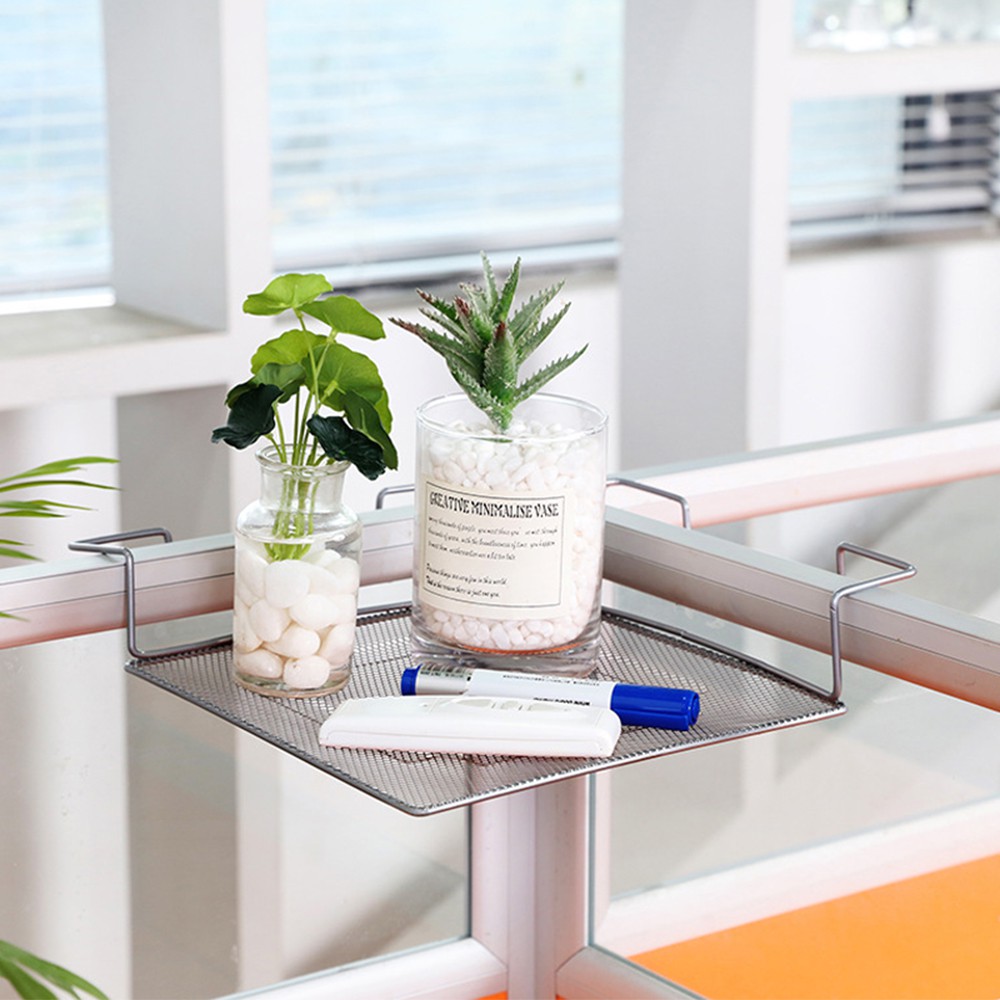 Giá Để Đồ Góc Hình Vuông - Lưới Kim Loại Siêu Bền