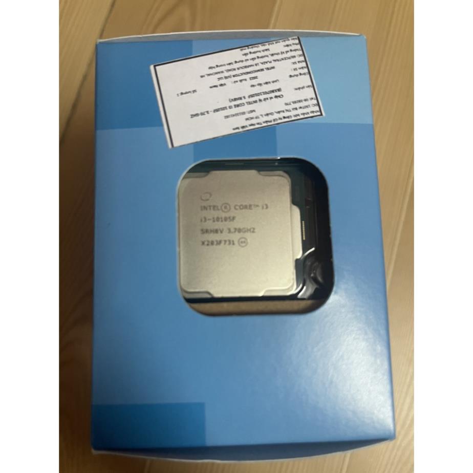 Bộ xử lý Intel Core I3 10105F / Core I5 10400F hàng chính hãng fullbox bảo hành 3 năm !