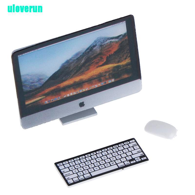 Máy Tính Mini Tỉ Lệ 1 / 12 Ob 11 Trang Trí Nhà Búp Bê