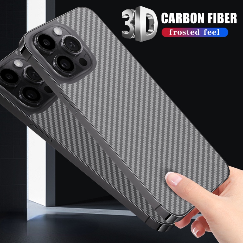 Miếng Dán Sợi Carbon Bảo Vệ Mặt Sau Cho Iphone 14 Pro Max