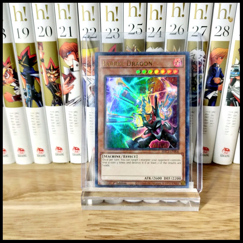 Thẻ bài yugioh chính hãng Barrel Dragon – Duel Terminal Ultra Parallel Rare