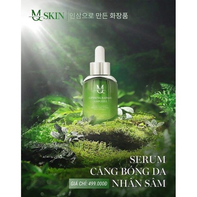 Serum Căng Bóng Tế Bào Gốc Mqskin , phục hồi da, căng bóng mịn màng, sẽ khít lỗ chân lông