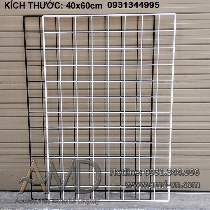 Khung lưới trang trí bọc nhựa PE