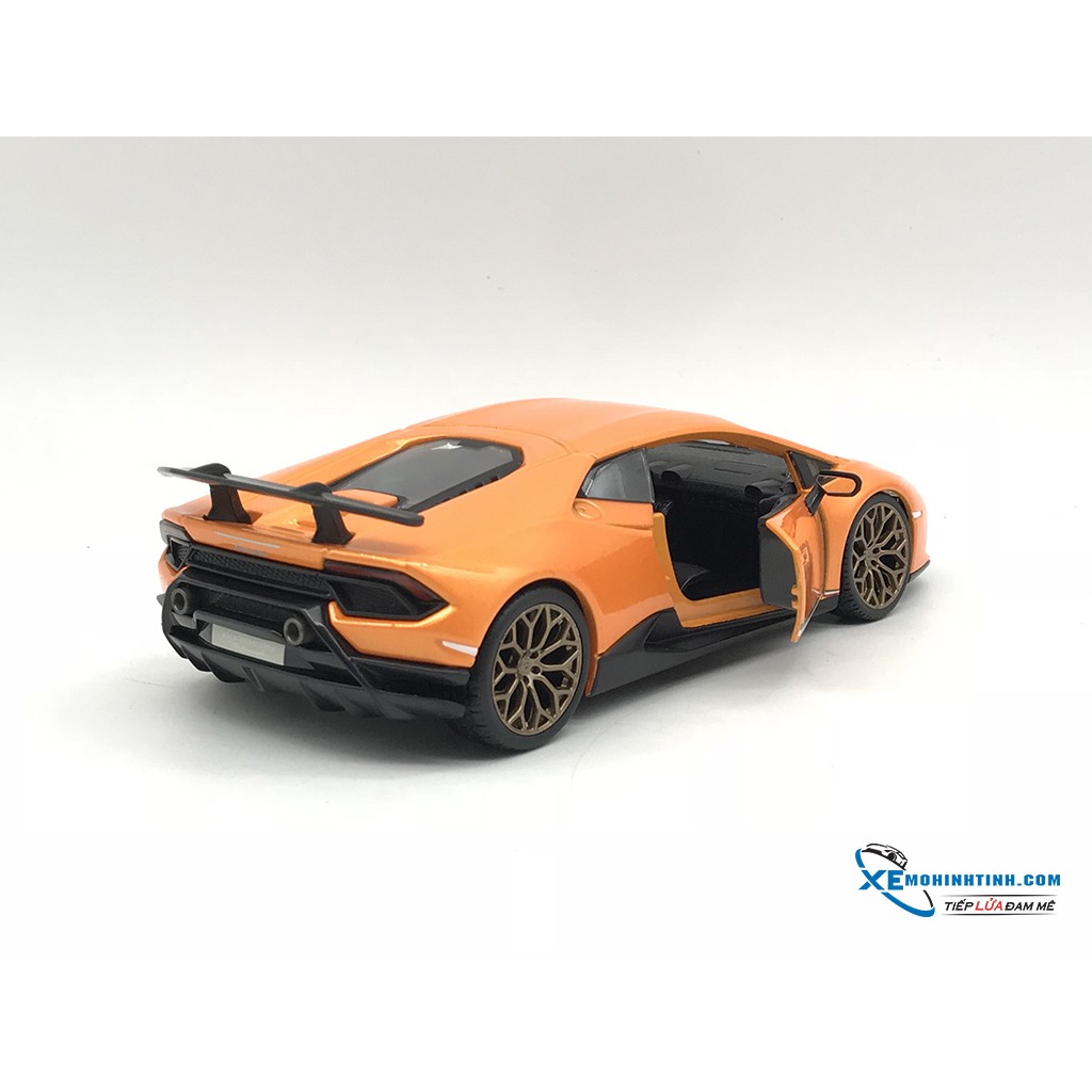 Xe Mô Hình Lamborghini Huracan Performante 1:24 Bburago ( Cam )