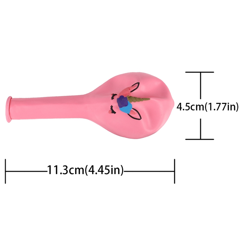 Tmdbyx Bộ 30 Bong Bóng Hình Kỳ Lân Trang Trí Tiệc