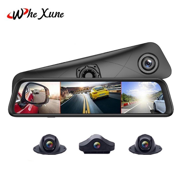 Camera hành trình ô tô 360 độ  thương hiệu Whexune K960: 4 Camera, Android, Wifi, GPS, Dẫn Đường