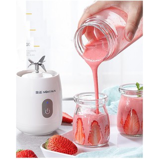 Máy xay sinh tố, nước ép hoa quả cầm tay NONTAUS Nhật Bản 380ml