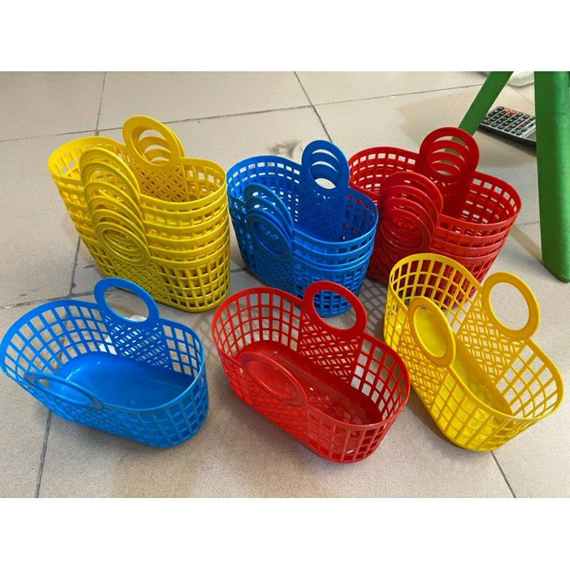 Làn nhựa đi chợ đồ chơi cho bé