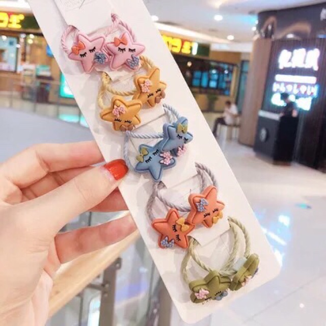 SET 10 Dây Buộc Tóc Siêu Xinh Cho Bé