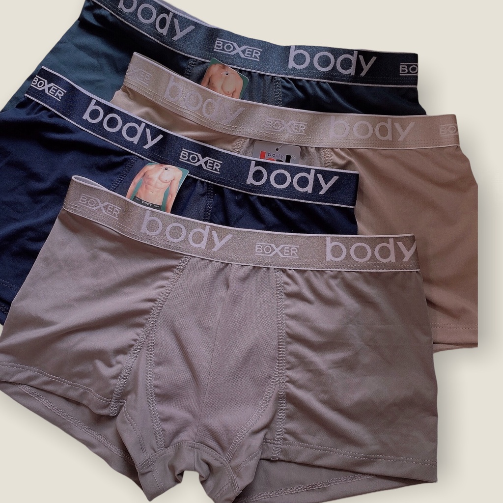 Quần nam BODY boxer vải thun lạnh pha lụa siêu mát