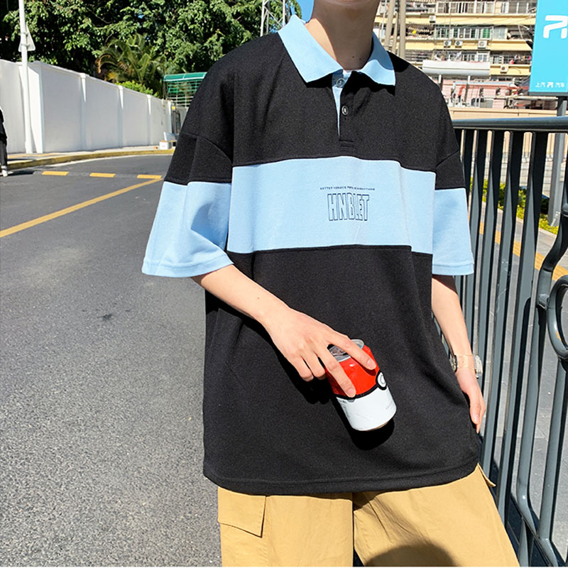 Áo Thun Polo Ngắn Tay Phong Cách Hàn Quốc Dành Cho Nam