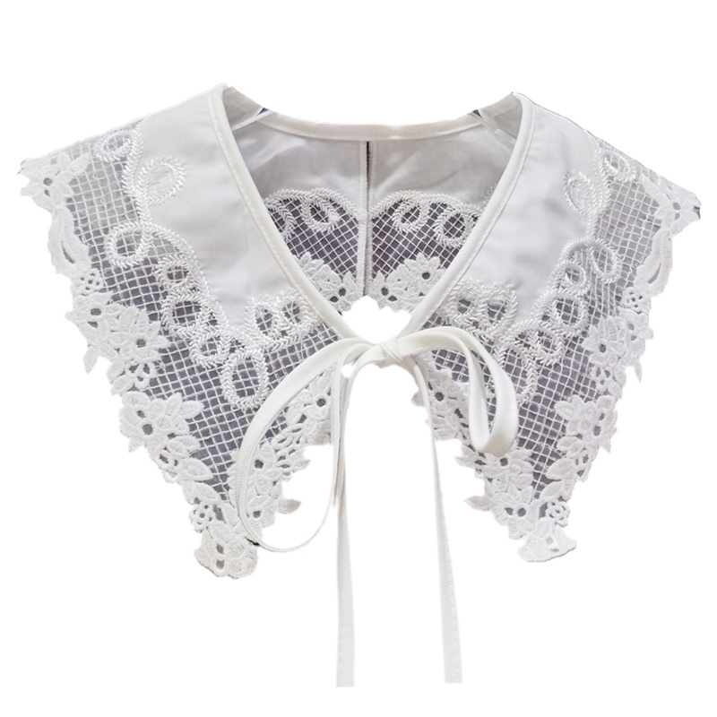 Cổ Áo Sơ Mi Giả Thêu Nhiều Hình Dạng