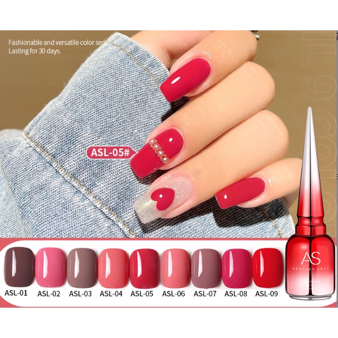 Sơn Gel As mã ASL | Chai đỏ