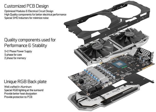 Card màn hình / VGA GALAX GeForce GTX 1070Ti 8GB GDDR5 EX | BigBuy360 - bigbuy360.vn
