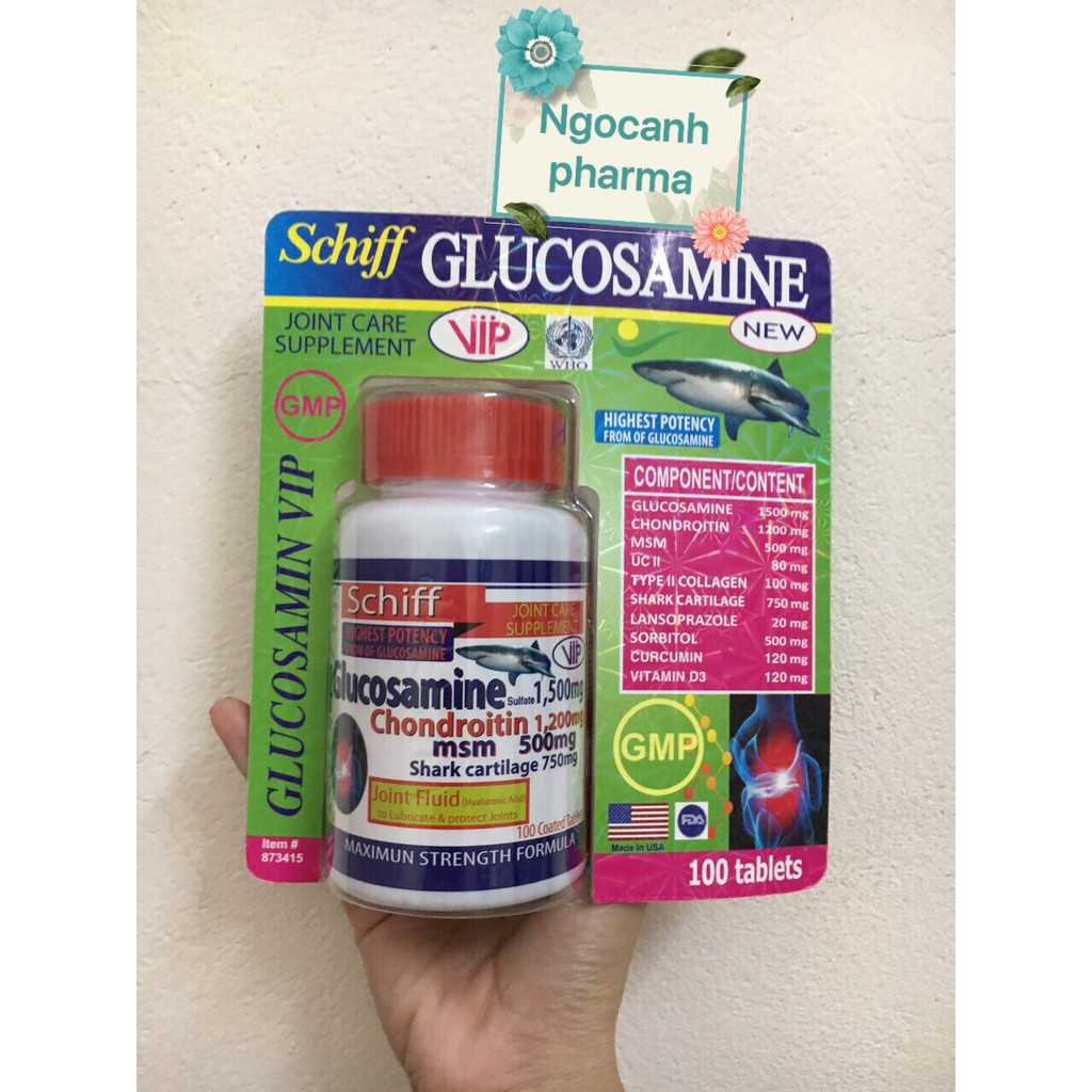 Viên uống GLUCOSAMINE (SHIFF 100 Viên)