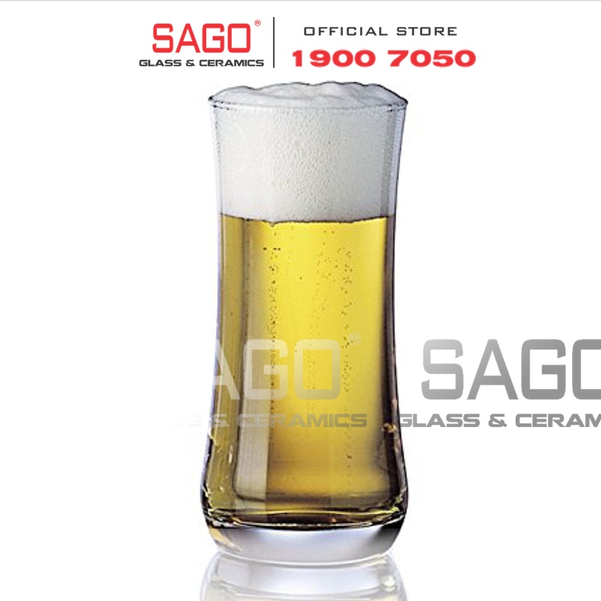 Ly Thủy Tinh Ocean Aloha Long Drink 360ml | B01712 , Nhập khẩu