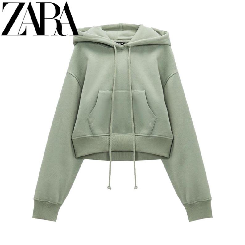 Áo Zara Hoodie Dáng Rộng Thời Trang Mùa Thu Cá Tính NN5559