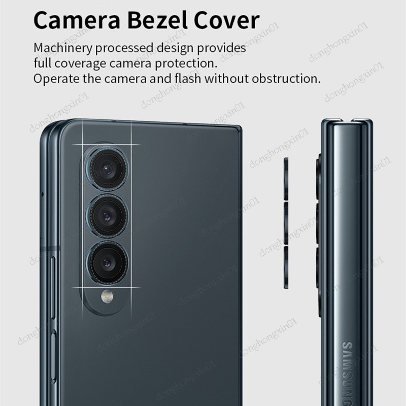 Khung Kim Loại Nhôm Bảo Vệ Camera Sau Cho Samsung galaxy Z fold 4 / 3 5G Z fold 4