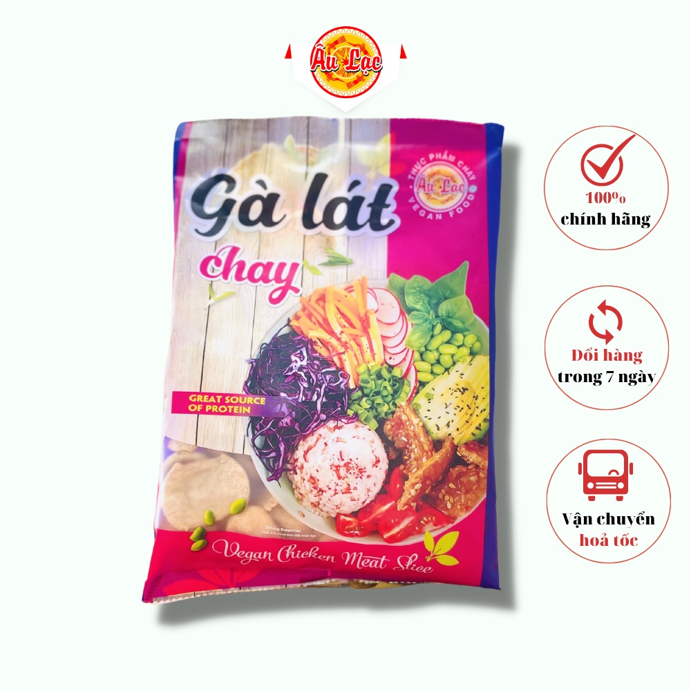 Gà Lát Chay Âu Lạc Ngon Bổ 100g - Thực phẩm chay Âu Lạc