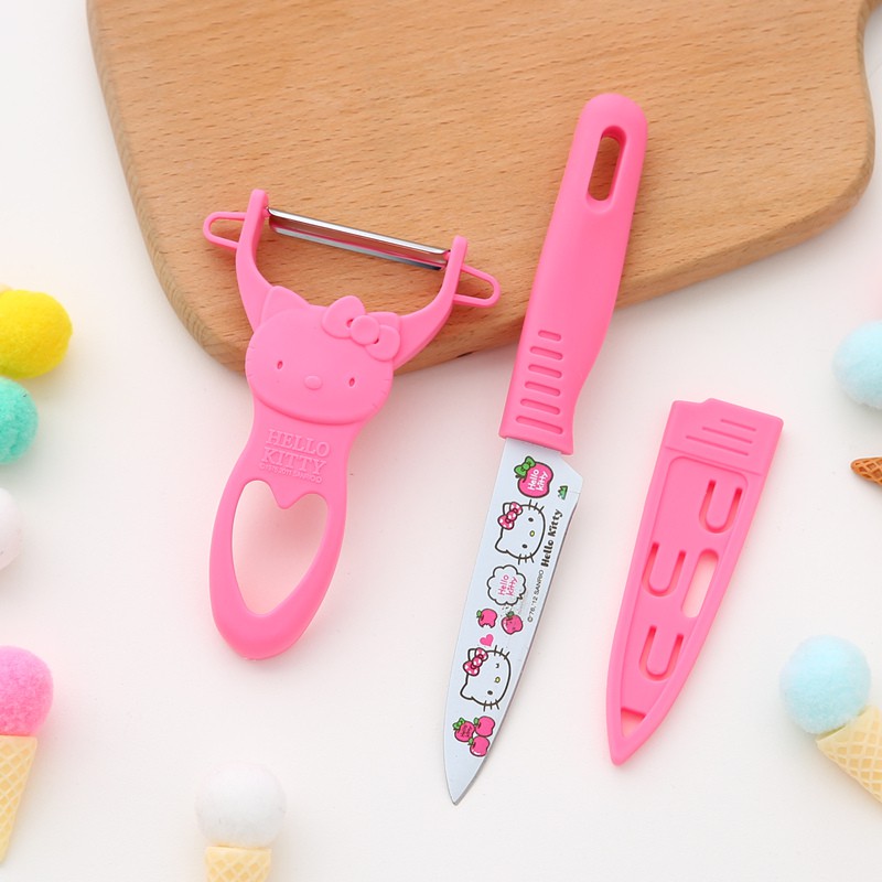 Set dao + bào Hello Kitty