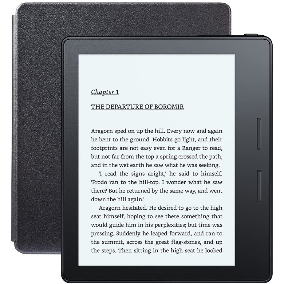 Máy đọc sách Kindle Oasis 1 kèm bao da chính hãng