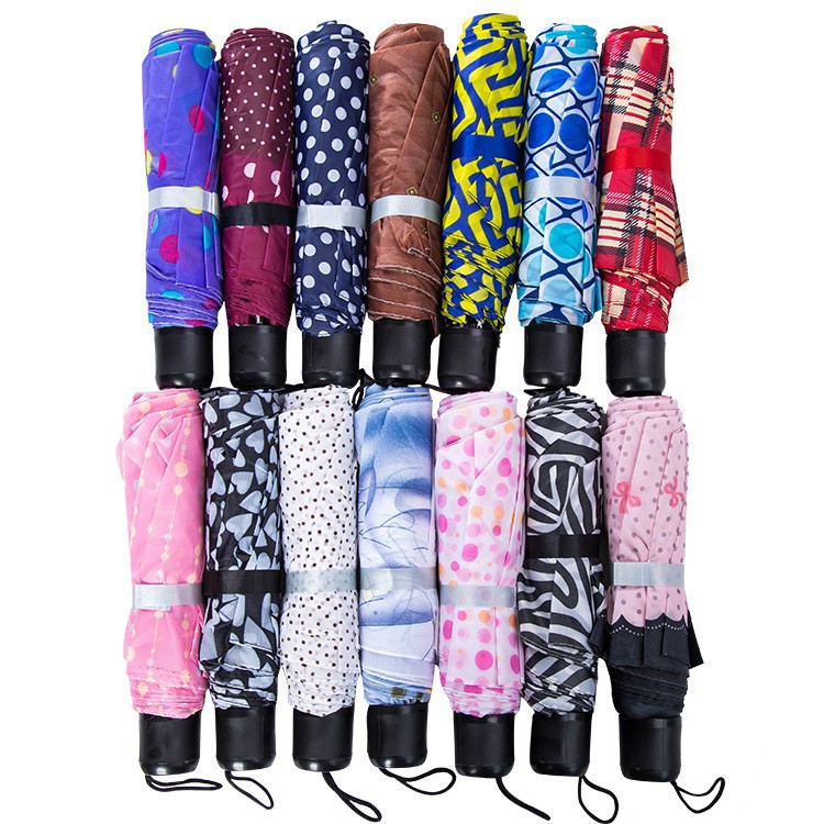 Ô dù che mưa, che nắng mini chống tia UV, tia tử ngoại, gấp gọn bỏ túi