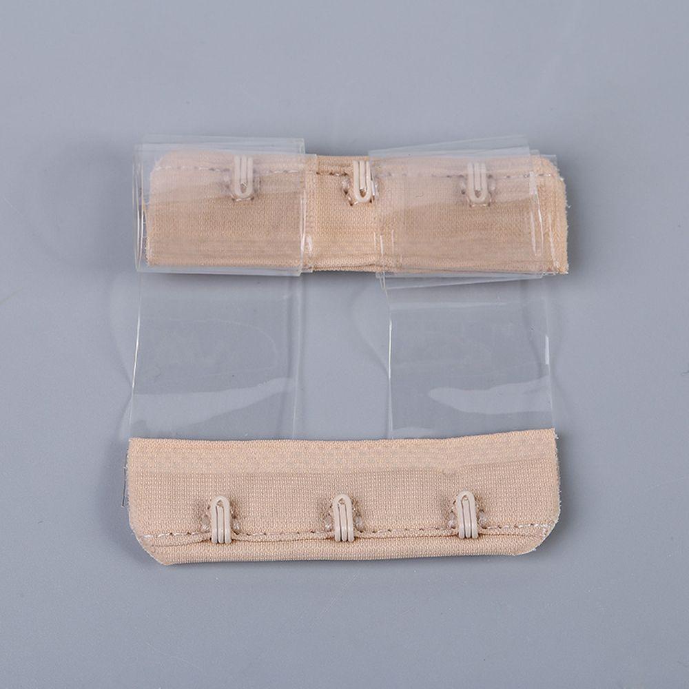 3 Móc Trong Suốt Nối Dài Áo Ngực Không Trơn Không Trượt Cho Nữ