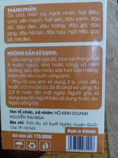 Ngũ cốc min min 2 hộp