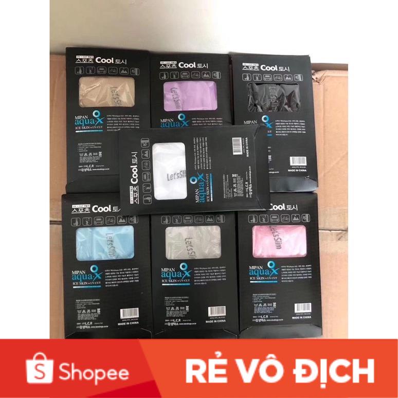 Giang Sport Phụ Kiện Thời Trang Găng tay Bộ 2 Ống Tay Chống Nắng Aqua X Loại Xịn Có Hộp